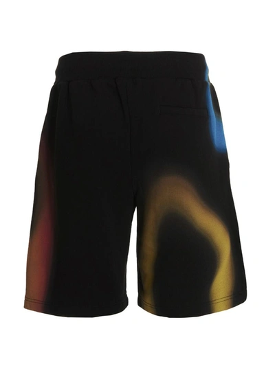 Shop A-cold-wall* 'hypergraphic' Bermuda Shorts In Black
