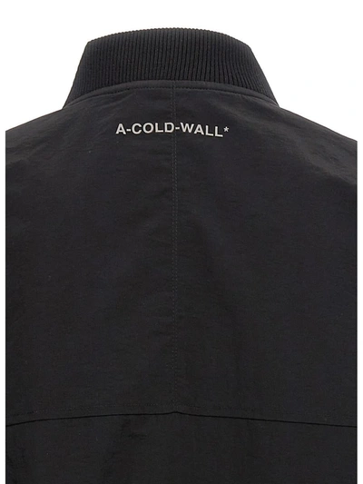 Shop A-cold-wall* 'imprint' Bomber Jacket In Black