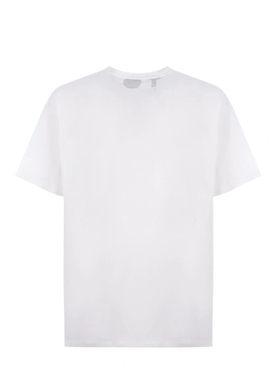 Shop Maison Margiela T-shirt  "icon" In White