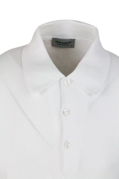 Shop John Smedley T-shirts And Polos In White