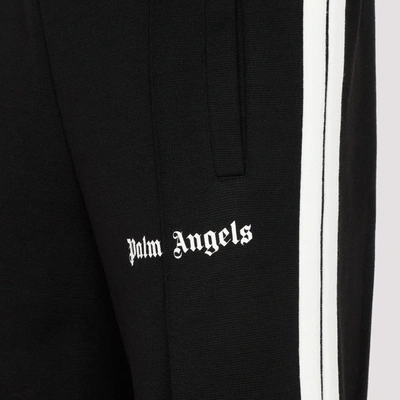 Shop Palm Angels Classic Knit Track Pants In Black