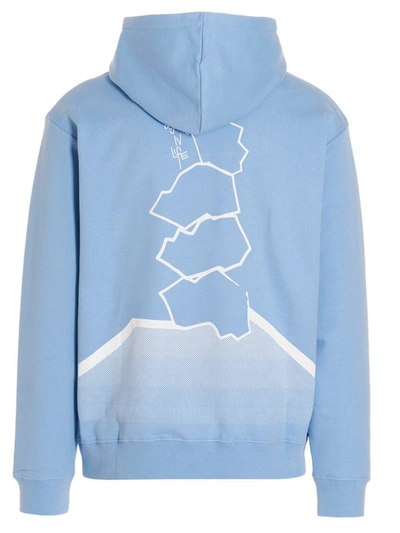 Shop Objects Iv Life 'balance' Hoodie In Light Blue