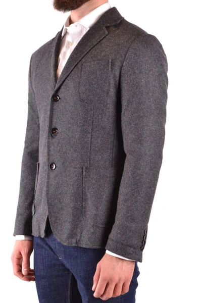Shop Massimo Rebecchi Jacket In Gray
