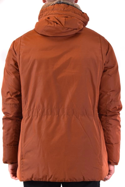 Shop Peuterey Hasselblad Oxf 00 Fur In Orange