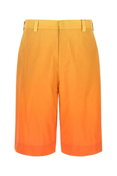 Shop Etro Shorts In Multicoloured