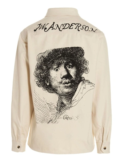 Shop Jw Anderson J.w. Anderson 'shine'' Overshirt In White