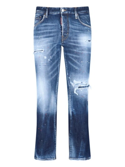Dsquared2 Skater Jean 5-pocket Jeans In Medium Wash | ModeSens