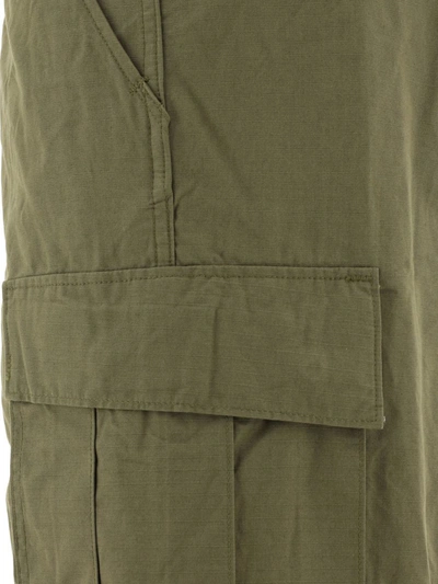 Shop Orslow "vintage" Cargo Trousers In Green