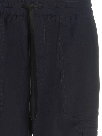 Shop Brioni 'lucca' Pants In Blue