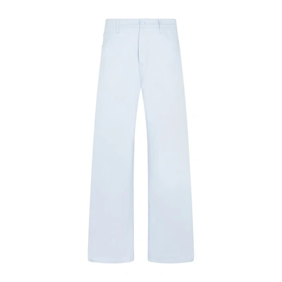 Shop Raf Simons Cotton Workwear Jeans In Blue