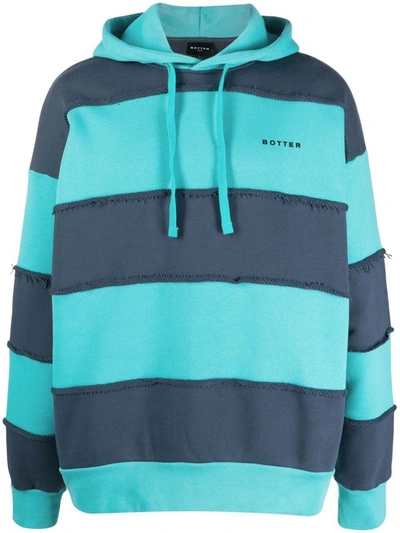 Shop Botter Organic Cotton Hoodie In Blue