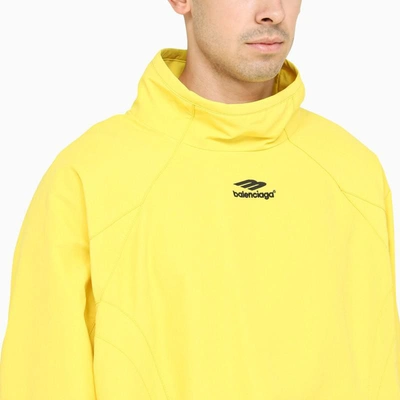 Shop Balenciaga Tracksuit Jacket 3b Sports Icon In Yellow