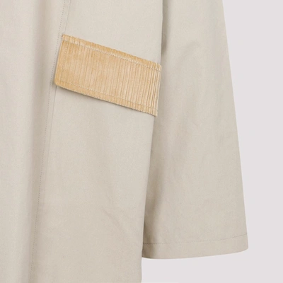 Shop Martine Rose Casual Jacket In Nude &amp; Neutrals