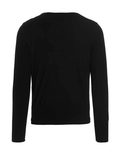 Shop Sapio Wool Sweater In Black