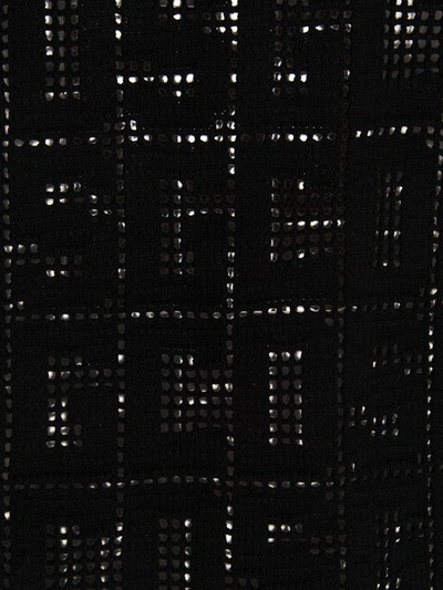 Shop Gcds 'monogram Macramè' Vest In Black