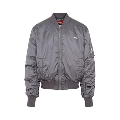 Shop 032c Bomber Jacket In Grey