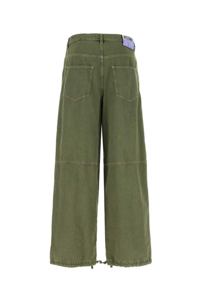 Shop Moschino Pants In Green