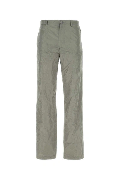 Shop Balenciaga Pants In Grey