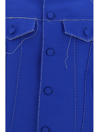Off-white Alien Face Jacket In Blue No Color