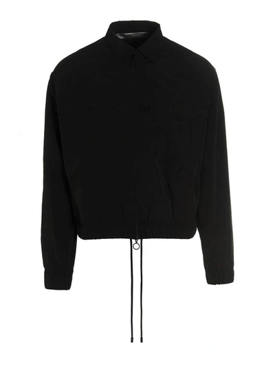 Shop Stampd 'tonal Sail' Jacket In Black