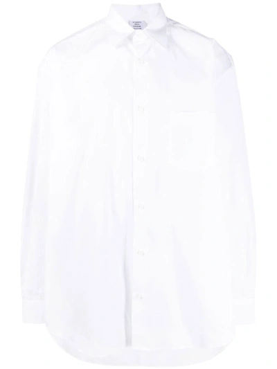 Shop Vetements Cotton Shirt In White