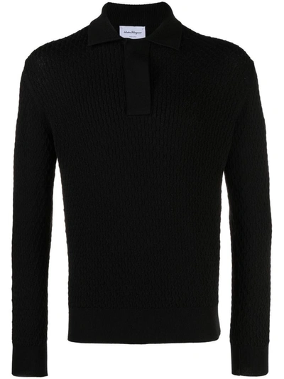 Shop Ferragamo Sweaters In Black