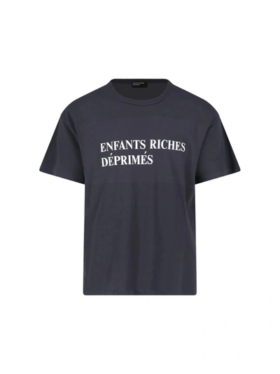Shop Enfants Riches Deprimes T-shirts And Polos In Blue
