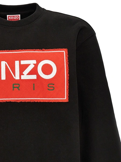 Shop Kenzo ' Paris' Sweatshirt In Black