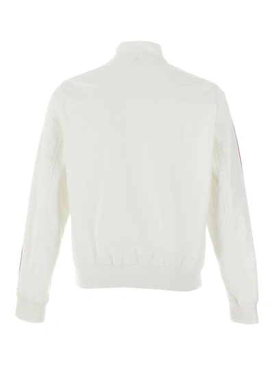 Shop Dsquared2 Bomber 'barracuda Tennis' In White