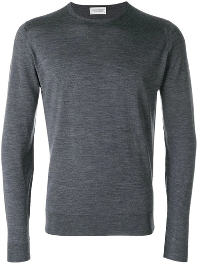 Shop John Smedley Pullover Clothing In Grey
