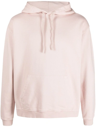 Shop Boglioli Cotton Sweatshirt In Pink