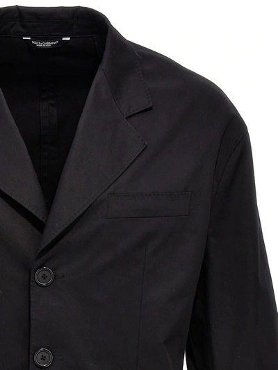 Shop Dolce & Gabbana 're-edition S/s 1992' Blazer Jacket In Black