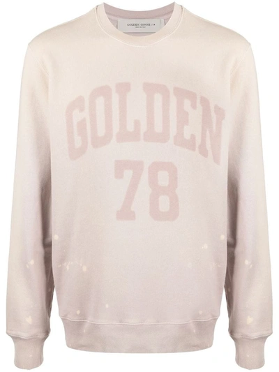 Shop Golden Goose Sweatshirt/ Golden 78 Clothing In 25235 Shadow Gray