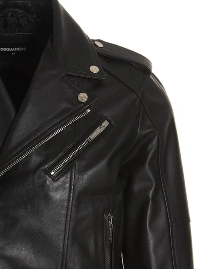 Shop Dsquared2 'kiodo' Jacket In Black