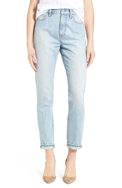 Shop Madewell 'perfect Summer' High Rise Ankle Jeans (fitzgerald Wash)