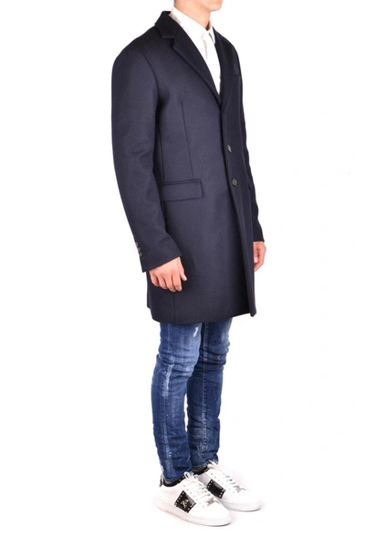 Shop Dsquared2 Coats In Navy