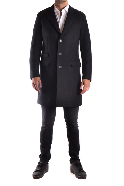 Shop Neil Barrett Coats In Black