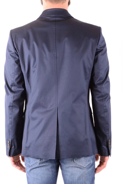 Dsquared2 Jacket In Blue