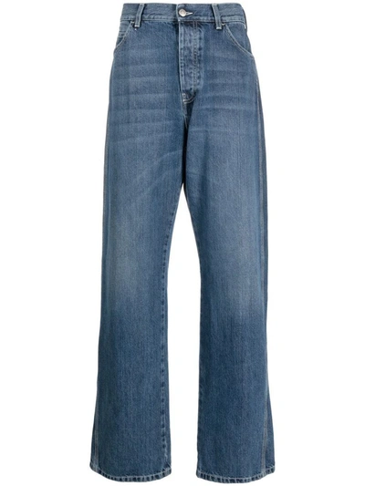 Shop Alexander Mcqueen Workwear Denim Jeans In Blue