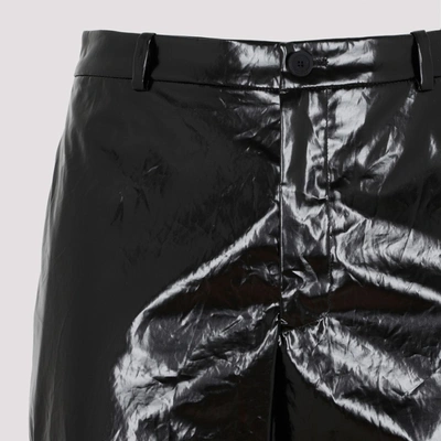 Shop Balenciaga Cotton Pants In Black