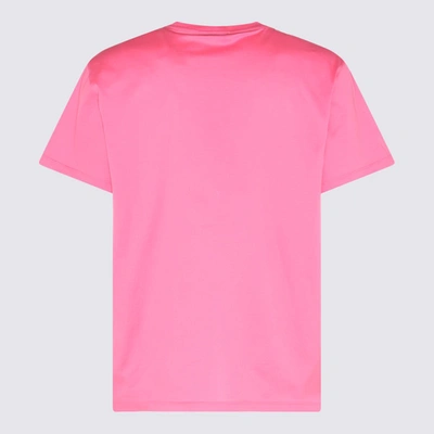 Shop Alexander Mcqueen Pink Cotton T-shirt In Sugar Pink