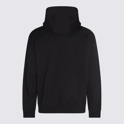 Shop Versace Black Cotton-viscose Blend Sweatshirt