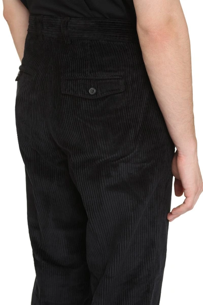 Shop Our Legacy Chino 22 Corduroy Trousers In Black
