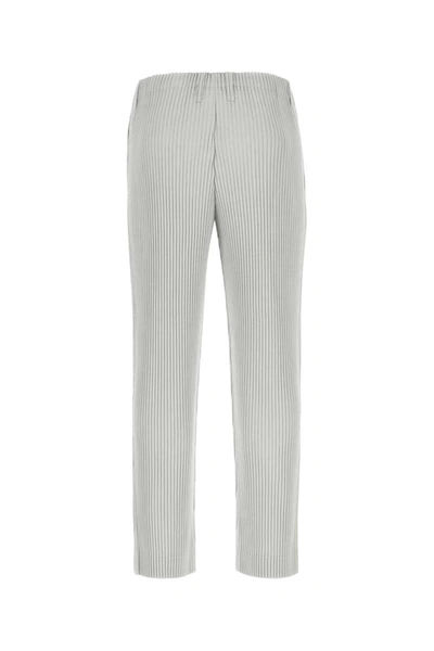 Shop Issey Miyake Homme Plisse'  Pants In Grey