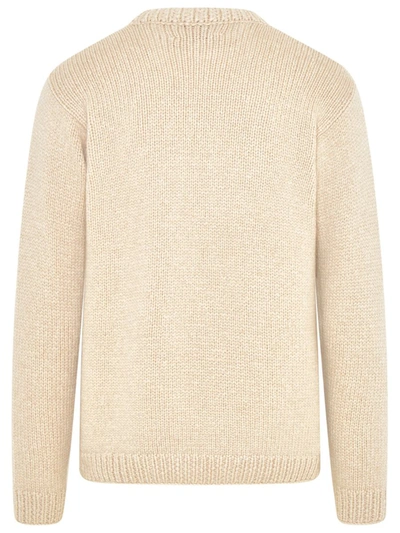 Shop Settefili Beige Cashmere Sweater