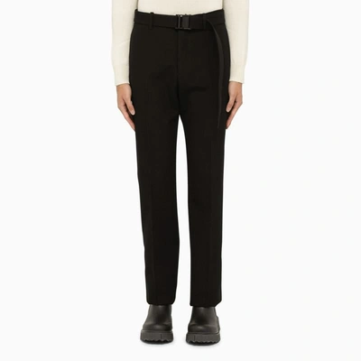 Shop Off-white ™ Trousers With Belt In Black