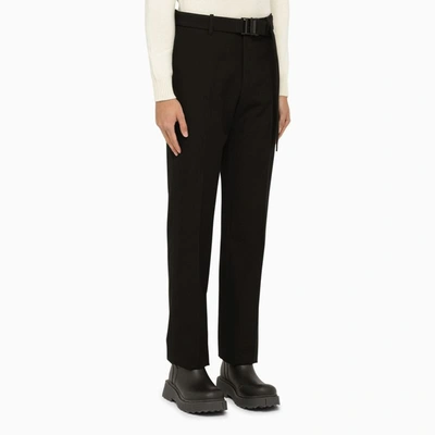 Shop Off-white ™ Trousers With Belt In Black