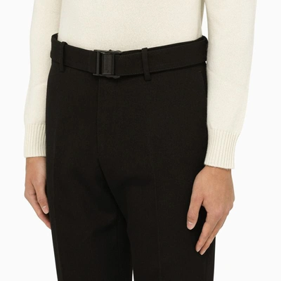 Shop Off-white ™ Trousers With Belt In Black