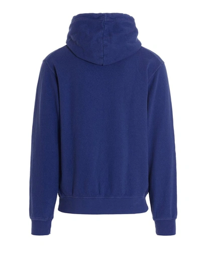 Shop Dsquared2 'globetrotter' Hoodie In Blue