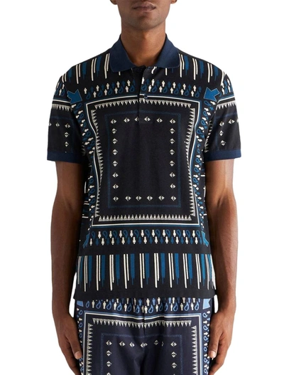 Shop Etro T-shirts And Polos Blue